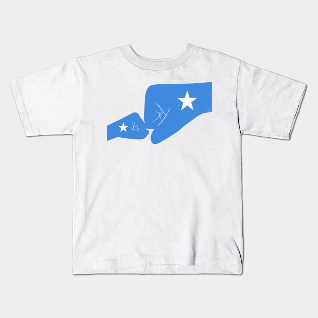 Somalia Baby Fist Bump Patriot Flag Series Kids T-Shirt by Village Values